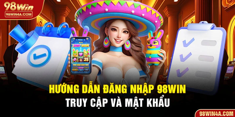 Hướng dẫn đăng nhập 98Win truy cập và mật khẩu